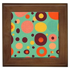 Geometric Design 11 Framed Tile