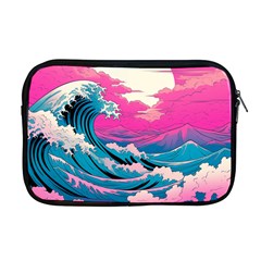 Waves Mountains Sky Apple Macbook Pro 17  Zipper Case