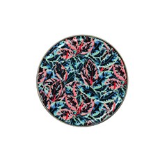 Leaves Pattern Patterns Colorful Hat Clip Ball Marker