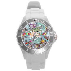 Supersonicangeldream Round Plastic Sport Watch (l) by chellerayartisans