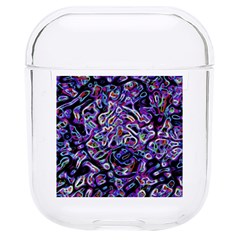 Neon Symphony Design Hard Pc Airpods 1/2 Case by dflcprintsclothing