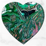 Malachite  Jigsaw Puzzle (Heart) Front