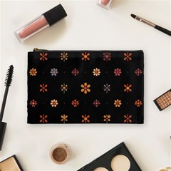 Minimalist Pattern With Simple Lines,flower And Shapes, Creating A Clean And Modern Cosmetic Bag (medium)