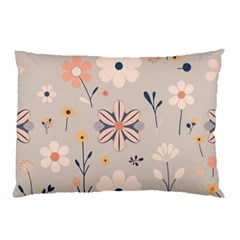  Minimalist Pattern With Simple Lines,flower And Shapes, Creating A Clean And Modern Pillow Case (two Sides)