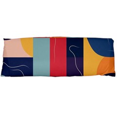  Minimalist Pattern With Simple Lines And Shapes, Creating A Clean And Modern Aesthe One Side Body Pillow Cases