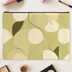 Minimalist Pattern With Simple Lines And Shapes, Creating A Clean And Modern Aesthetic 01 Cosmetic Bag (xxxl)