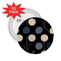 A Minimalist Pattern With Simple Lines And Shapes, Creating A Clean And Modern Aesthetic 03 2 25  Buttons (10 Pack) 