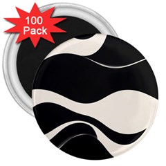 A Minimalist Pattern With Simple Lines And Shapes, Creating A Clean And Modern Aesthetic 06 3  Magnets (100 Pack)