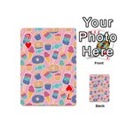 Ice Cream Donut Sweets Candie Playing Cards 54 Designs (Mini) Front - Heart7