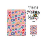 Ice Cream Donut Sweets Candie Playing Cards 54 Designs (Mini) Front - Heart10