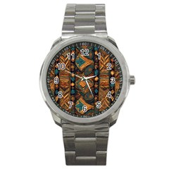Tribal Chic Sport Metal Watch