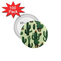 Cactus  1 75  Buttons (100 Pack) 