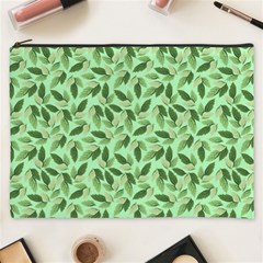 Leaves Pattern Texture Seamless Cosmetic Bag (xxxl)