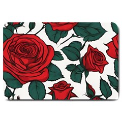 Roses Large Doormat