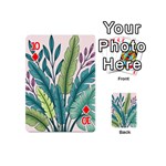Illustrations Plants Nature Leaves Playing Cards 54 Designs (Mini) Front - Diamond10