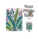 Illustrations Plants Nature Leaves Playing Cards 54 Designs (Mini) Front - Club8
