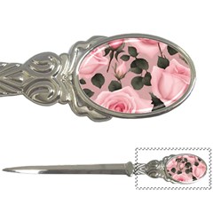 Pink Roses Letter Opener