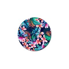 Hawaiian Flowers Hawaii Golf Ball Marker