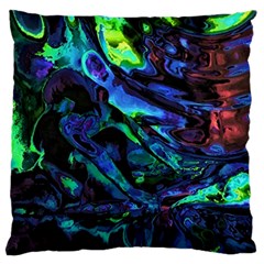 Sci-fi Scenester Large Cushion Case (one Side) by MRNStudios