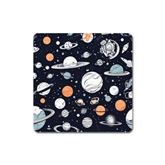 Space Galaxy Universe Stars Sky Square Magnet