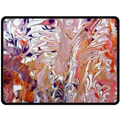 Pour Flames Two Sides Fleece Blanket (large)