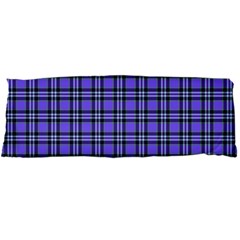 Blue Tartan Plaid 1 21 x60  Body Pillow Case Dakimakura (two Sides)