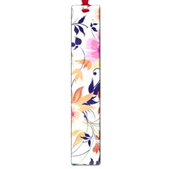 Abstract Floral Background Large Book Marks