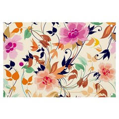 Abstract Floral Background Banner And Sign 6  X 4 