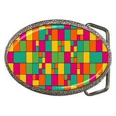 Abstract-background Belt Buckles