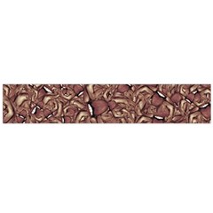 Human Spider Mutant Creatures Motif Random Pattern Large Premium Plush Fleece Scarf 