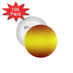 Burgundy Red To Electric Yellow Bilinear Gradient 1 75  Buttons (100 Pack)  by GradientsOmbre