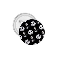 Jack Print, White, Before, Plain, Black, Simple, Christmas 1 75  Buttons