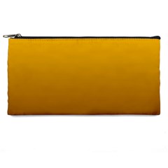 Amber Orange To Chocolate Brown Linear Gradient Pencil Cases