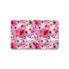 Pattern Seamless Texture Daisies Magnet (name Card) by Grandong