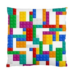 Colorful Bricks, Bricks, Colorful Standard Cushion Case (one Side)