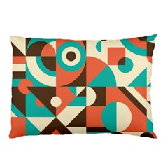 Retro Colorful Background, Retro Abstraction Pillow Case (two Sides)