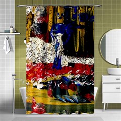 Abstract-1 Shower Curtain 48  X 72  (small) 