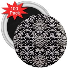 Gothic Leaf Pattern 4 3  Magnets (100 Pack)