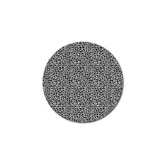 Giraffe Pattern (2) Golf Ball Marker by DinkovaArt