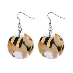 Dog-photo 1  Button Earrings by swimsuitscccc