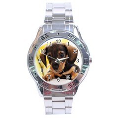 Dog3 Stainless Steel Analogue Men’s Watch