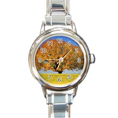 Tree1 Round Italian Charm Watch