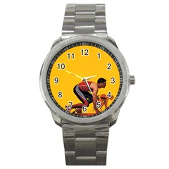 Running Sport Sport Metal Watch