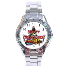 Xmas1 Stainless Steel Analogue Men’s Watch