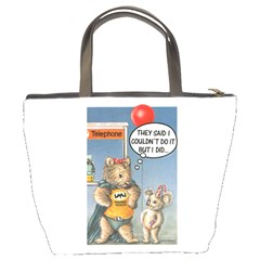 Wombat Woman Bucket Handbag by Koalasandkangasplus